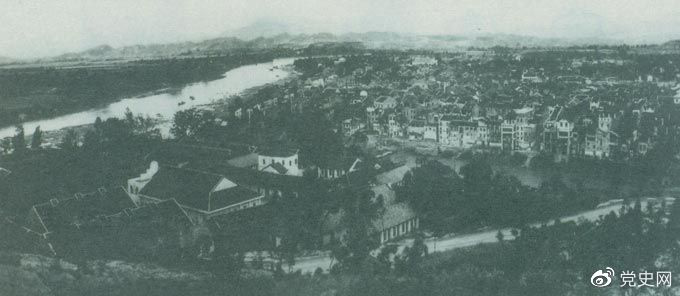 1929年12月11日,百色起义举行。图为广西百色。 1929年12月11日,百色起义举行。图为广西百色。